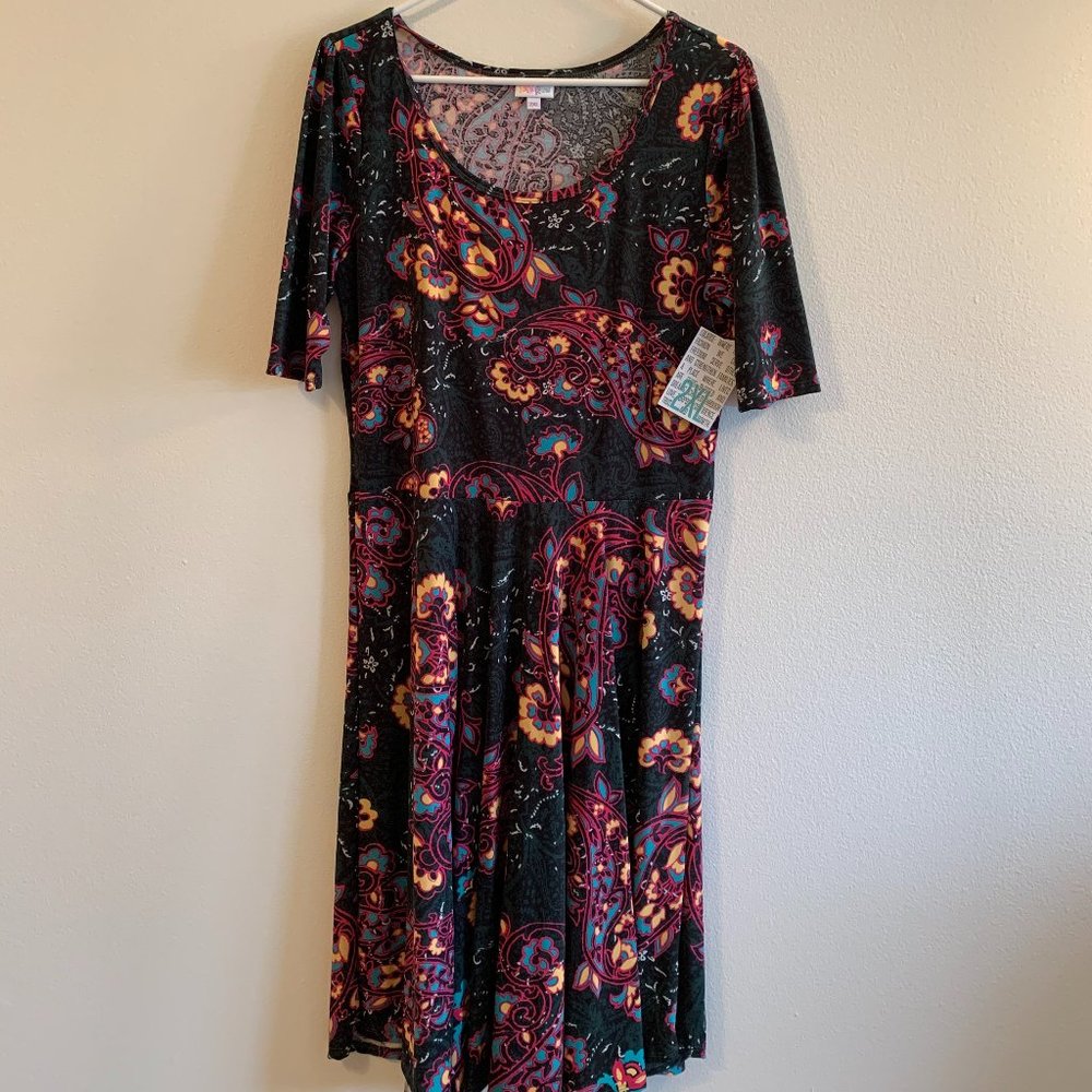 LuLaRoe Nicole 2XL dress